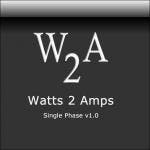 Watts to Amps Converter - Electrical Calculator for Iphone App